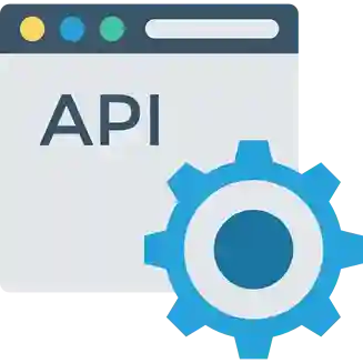 Mobile app API integration icon